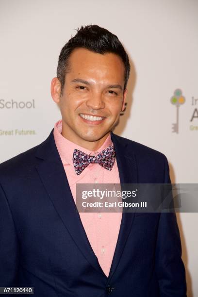 Executive Director Herson Mojica attends the Independent School Alliance Impact Awards at the Beverly Wilshire Four Seasons Hotel on April 20, 2017...