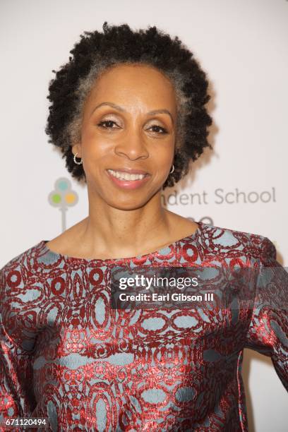 Attorney Nina L. Shaw attends the Independent School Alliance Impact Awards at the Beverly Wilshire Four Seasons Hotel on April 20, 2017 in Beverly...