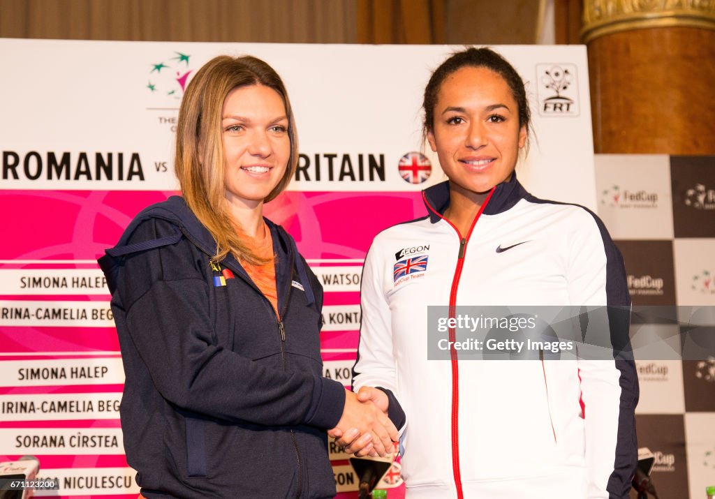 Romania v Great Britain - Fed Cup: World Group II Play Off: Previews