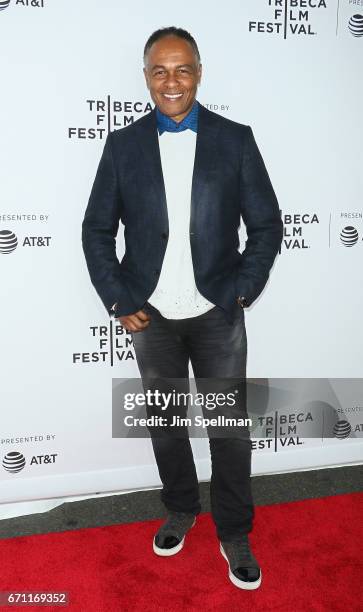 Musician Ray Parker Jr. Attends the 2017 Tribeca Film Festival - "Clive Davis: The Soundtrack Of Our Lives" world premiere - opening night at Radio...