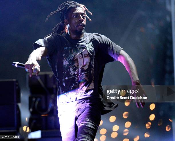Darko Rapper 113 Rapper Meechy Darko Photos & High Res Pictures - Getty Images