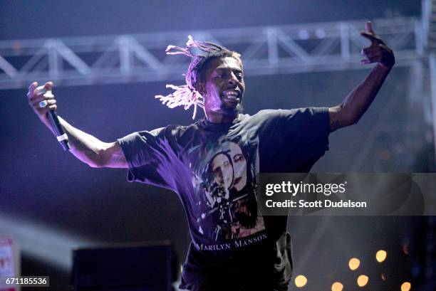 Darko Rapper 113 Rapper Meechy Darko Photos & High Res Pictures - Getty Images
