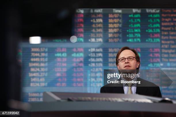 Jeffrey Rosenberg, chief fixed income strategist at BlackRock Financial Management Inc., speaks during a Bloomberg Television interview in New York,...