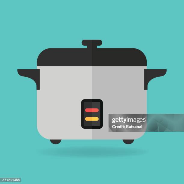 rice cooker - rice cooker stock illustrations