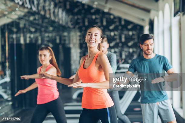 training class - aerobic stock pictures, royalty-free photos & images