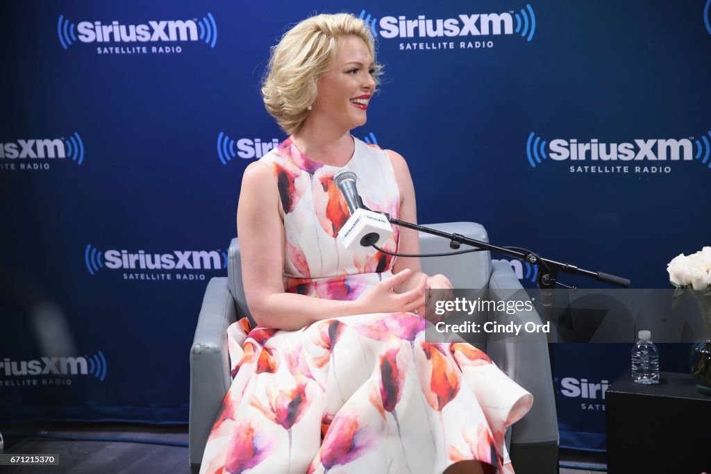 Jenny McCarthy's "Inner Circle" Series On Her SiriusXM Show "The Jenny McCarthy Show" With Katherine Heigl