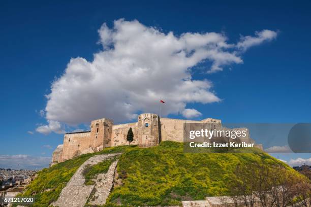 the fort of gaziantep, southeastern turkey - gaziantep stock pictures, royalty-free photos & images