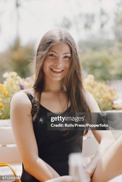 French actress Sonia Petrovna pictured in Cannes during the 24th Cannes Film Fesival in France on 12th May 1971.