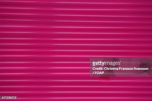 close-up of pink shutter - christina rau stock-fotos und bilder