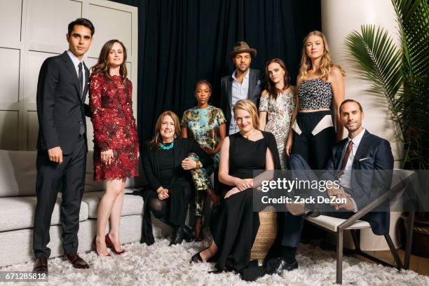 Actors Max Minghella, Alexis Bledel, Ann Dowd, Samira Wiley, O-T Fagbenle, Elisabeth Moss, Madeline Brewer, Yvonne Strahovski, and Joseph Fiennes...