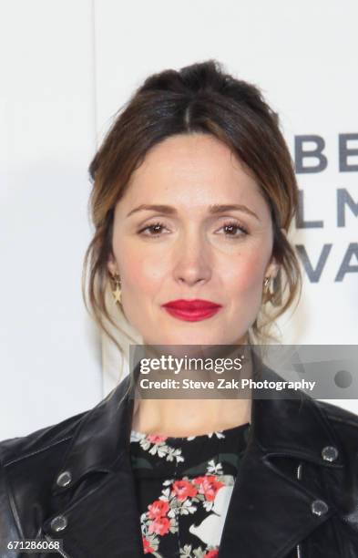 Rose Byrne from "Hair" attends the Shorts Program: New York - Group Therapy during the 2017 Tribeca Film Festival at Regal Battery Park Cinemas on...