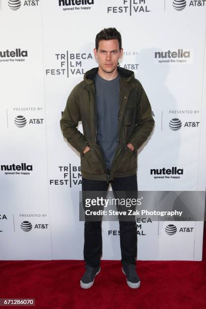 Tom Lipinski of "Where there's Smoke" attends the Shorts Program: New York - Group Therapy during the 2017 Tribeca Film Festival at Regal Battery...