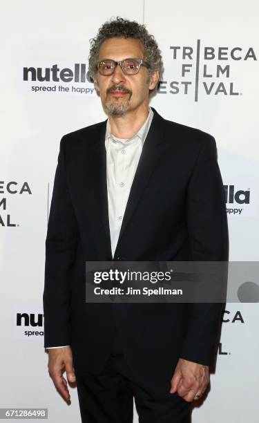 Actor John Turturro attends the Shorts Program: New York - Group Therapy during the 2017 Tribeca Film Festival at Regal Battery Park Cinemas on April...