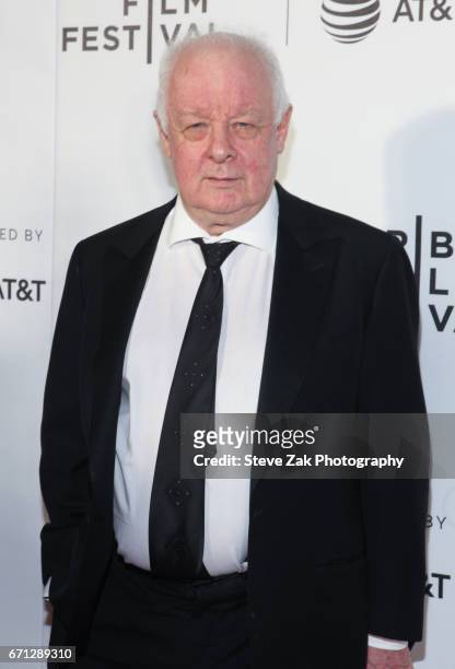 Director Jim Sheridan of "11th Hour" attends the Shorts Program: New York - Group Therapy during the 2017 Tribeca Film Festival at Regal Battery Park...
