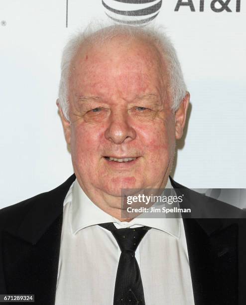Director/writer Jim Sheridan attends the Shorts Program: New York - Group Therapy during the 2017 Tribeca Film Festival at Regal Battery Park Cinemas...