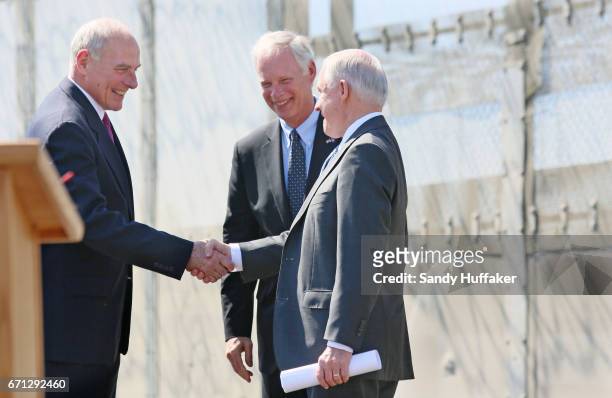 Department of Homeland Security John Kelly, Ron Johnson, Chairman of the Senate Committee on Homeland Security and Governmental Affairs, and Attorney...