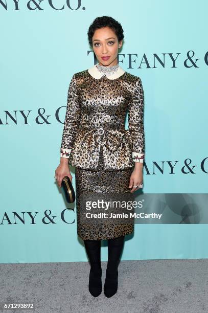 Actress Ruth Negga attends the Tiffany & Co. 2017 Blue Book Collection Gala at ST. Ann's Warehouse on April 21, 2017 in New York City.