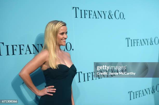 Actress Reese Witherspoon attends the Tiffany & Co. 2017 Blue Book Collection Gala at ST. Ann's Warehouse on April 21, 2017 in New York City.