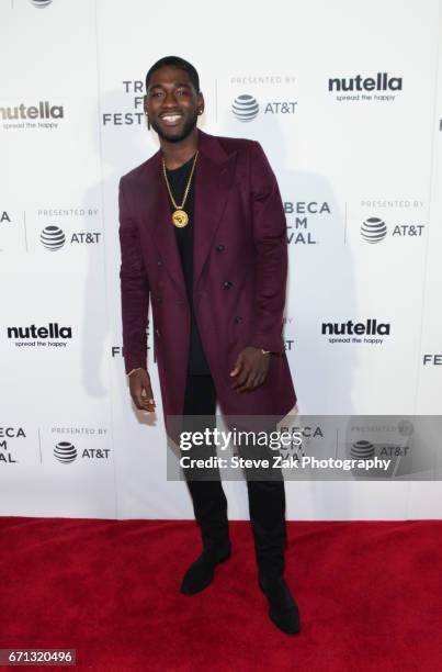Kwame Boateng of "Life Boat" attends the Shorts Program: Disconnected during the 2017 Tribeca Film Festival at Regal Battery Park Cinemas on April...
