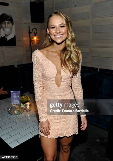 Actor Madison Iseman attends Marie Claire's 'Fresh Faces' celebration with an event sponsored by Maybelline at Doheny Room on April 21, 2017 in West...