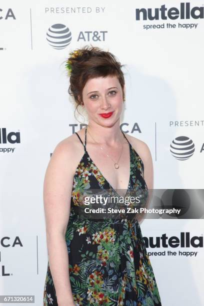 Michal Gassner of "Big Sister" attends the Shorts Program: Disconnected during the 2017 Tribeca Film Festival at Regal Battery Park Cinemas on April...
