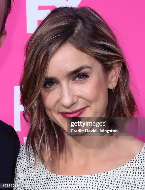 Co-producer Gina Welch attends FX's "Feud: Bette and Joan" FYC event at The Wilshire Ebell Theatre on April 21, 2017 in Los Angeles, California.