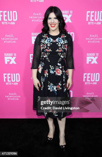 Executive producer Alexis Martin Woodall attends FX's "Feud: Bette and Joan" FYC event at The Wilshire Ebell Theatre on April 21, 2017 in Los...