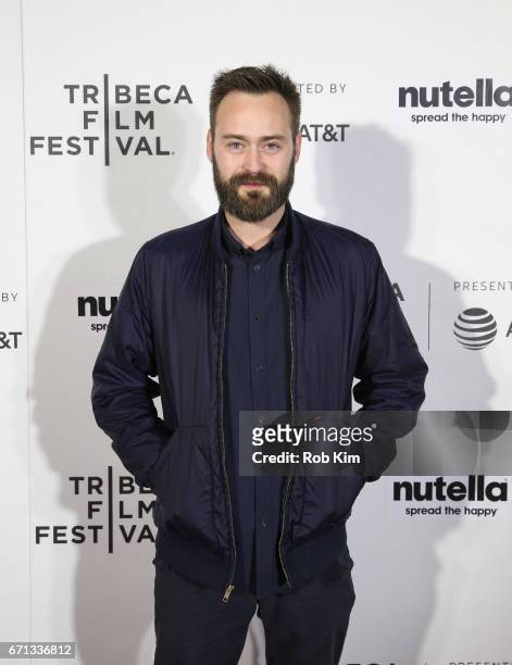 Benjamin Cleary attends the screening for ÒWaveÓ at the Tribeca Shorts: Disconnected during the 2017 Tribeca Film Festival at Regal Battery Park...