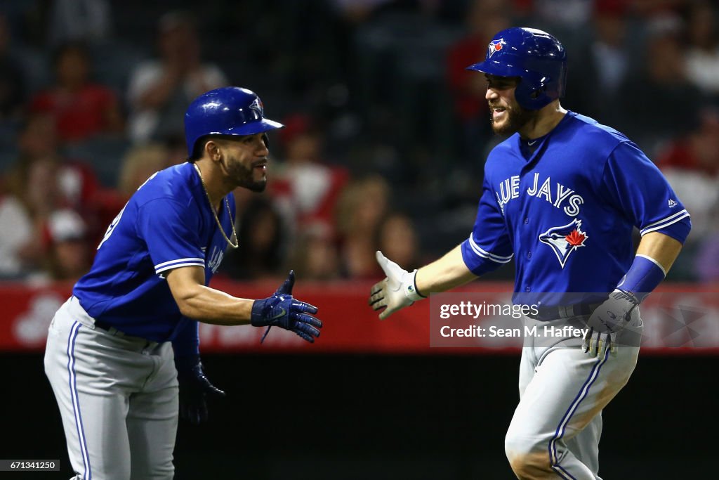 Toronto Blue Jays v Los Angeles Angels of Anaheim