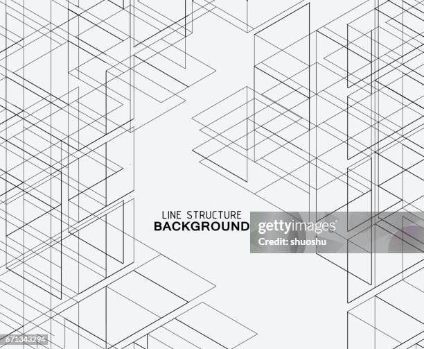 Abstract Line Structure Background High-Res Vector Graphic - Getty Images