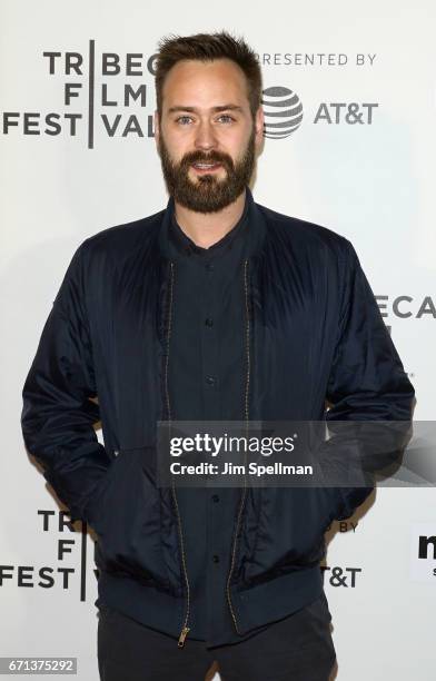 Director Benjamin Cleary attends the Shorts Program: Disconnected during the 2017 Tribeca Film Festival at Regal Battery Park Cinemas on April 21,...