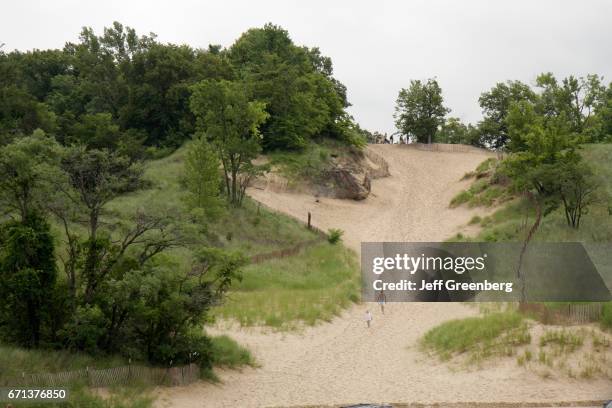 Devil's Slide at Indiana Dunes State Park.