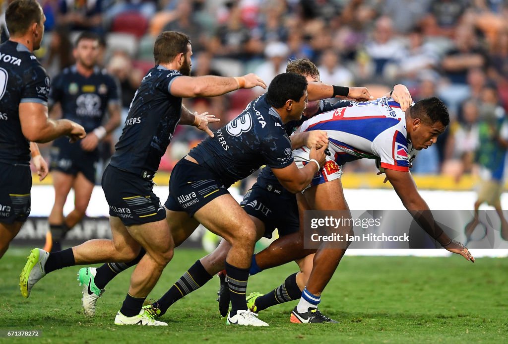 NRL Rd 8 - Cowboys v Knights