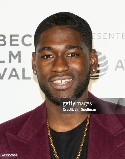 Actor Kwame Boateng attends the Shorts Program: Disconnected during the 2017 Tribeca Film Festival at Regal Battery Park Cinemas on April 21, 2017 in...