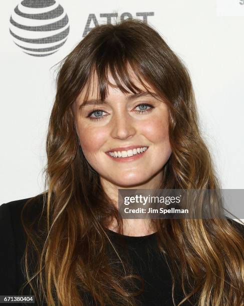 Director/actor Lorraine Nicholson attends the Shorts Program: Disconnected during the 2017 Tribeca Film Festival at Regal Battery Park Cinemas on...