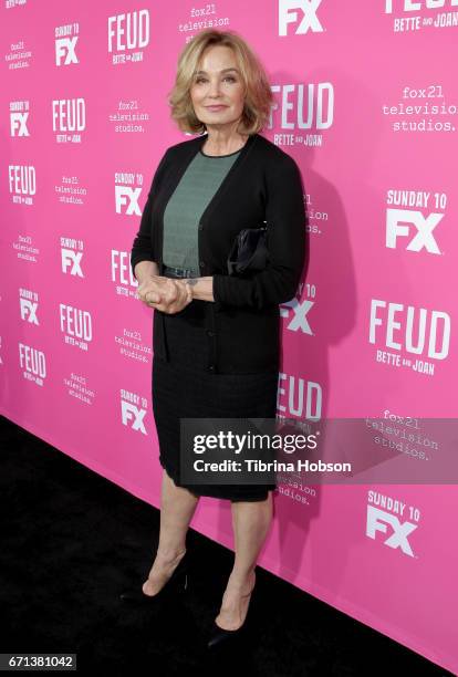 Jessica Lange attends FX's 'Feud: Bette And Joan' FYC event at The Wilshire Ebell Theatre on April 21, 2017 in Los Angeles, California.