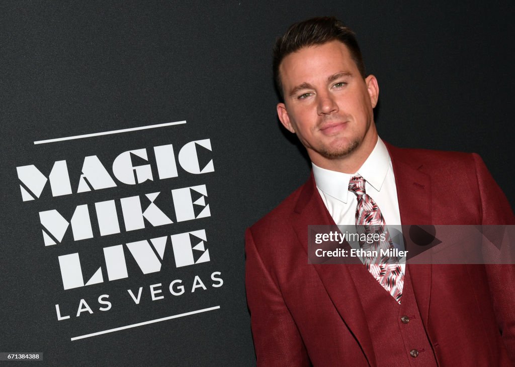 "Magic Mike Live Las Vegas" Grand Opening