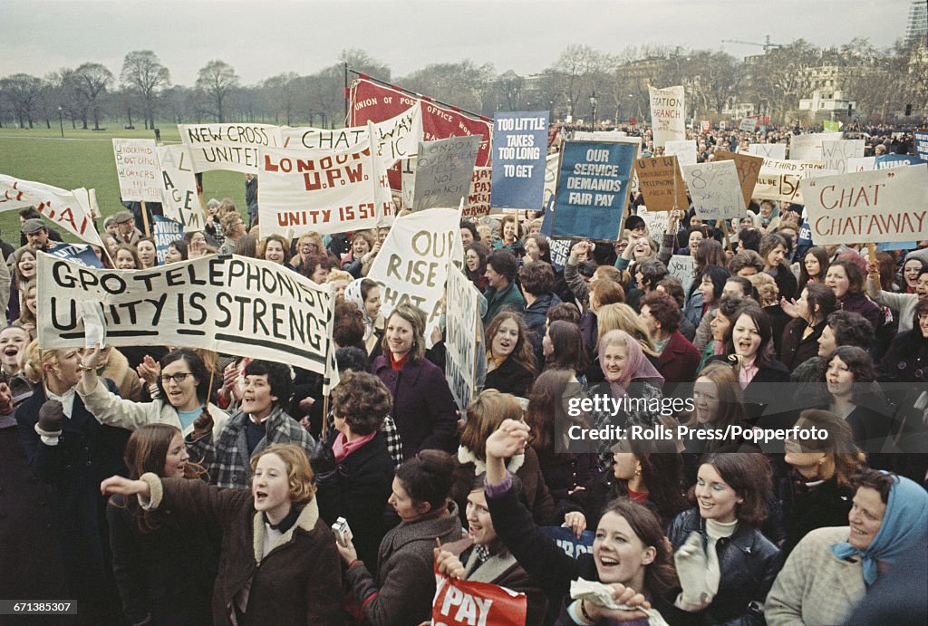 1971 Postal Strike March