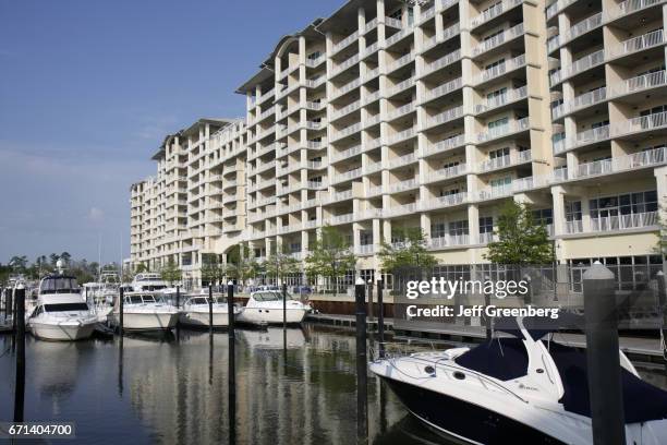 Marina condominiums at The Wharf.