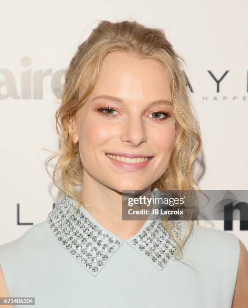 Danielle Lauder attends Marie Claire's 'Fresh Faces' celebration with an event sponsored by Maybelline at Doheny Room on April 21, 2017 in West...