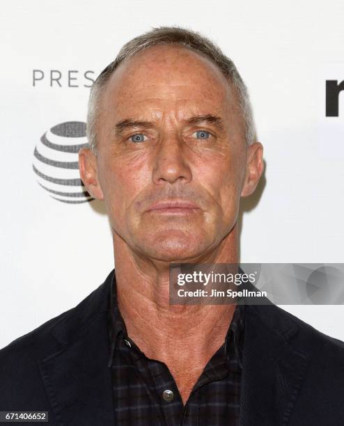 Robert John Burke of 'Where there's Smoke' attends the Shorts Program: New York - Group Therapy during the 2017 Tribeca Film Festival at Regal...