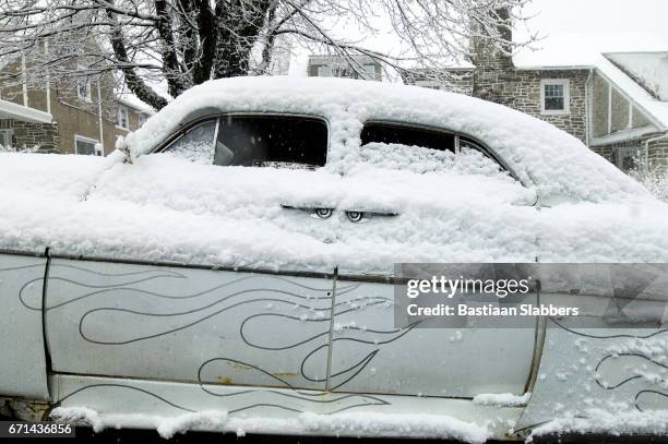 Retro Snowed In 140 Vintage Hotrod Stock Photos, High-Res Pictures, and Images - Getty ...