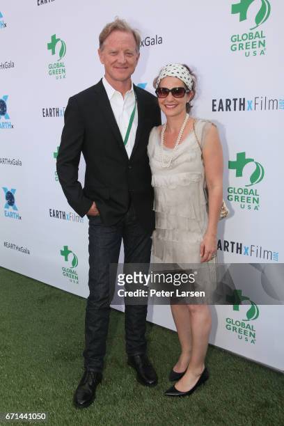 Jamie Redford and Jill Tidman attend the EARTHxGlobal Gala on April 21, 2017 in Dallas, Texas.