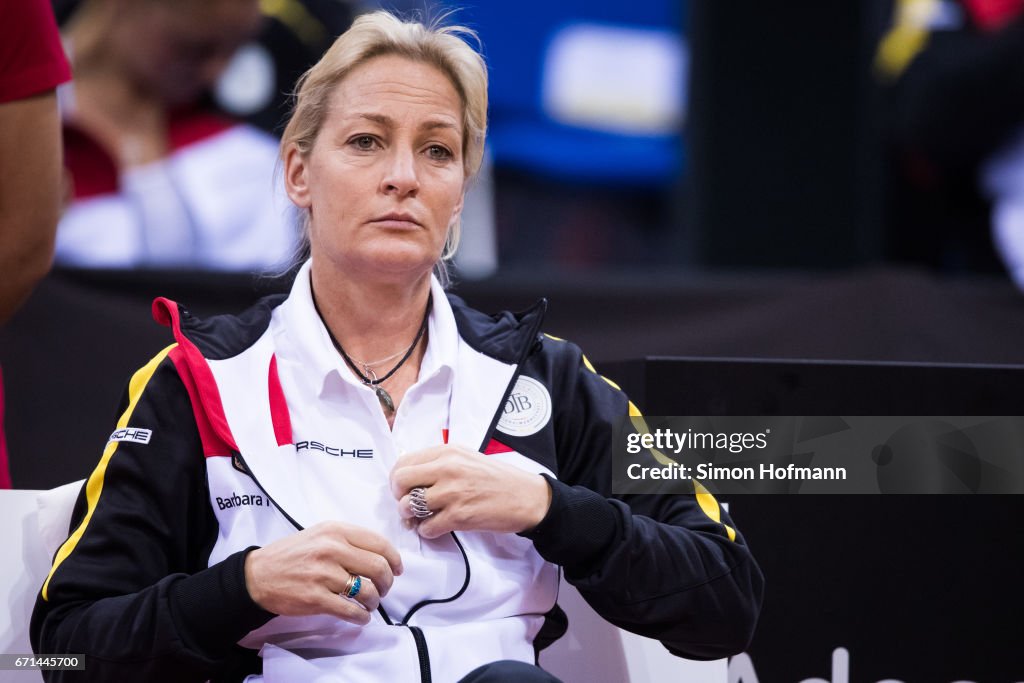 Germany v Ukraine - FedCup World Group Play-Off