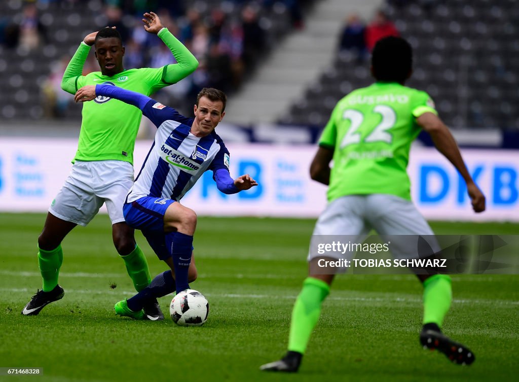 FBL-GER-BUNDESLIGA-HERTHA BERLIN-WOLFSBURG