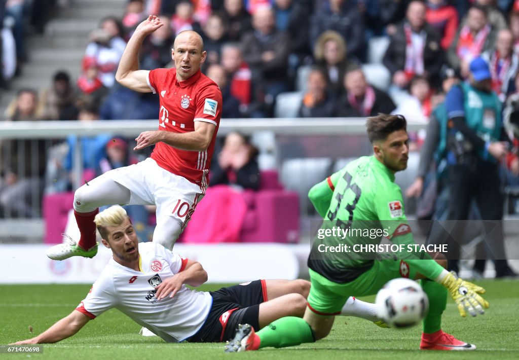 FBL-GER-BUNDESLIGA-BAYERNMUNICH-MAINZ