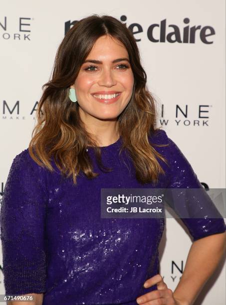 Mandy Moore attends Marie Claire's 'Fresh Faces' celebration with an event sponsored by Maybelline at Doheny Room on April 21, 2017 in West...