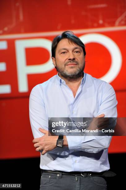 Sigfrido Ranucci attends on April 22, 2017 in Rome, Italy.