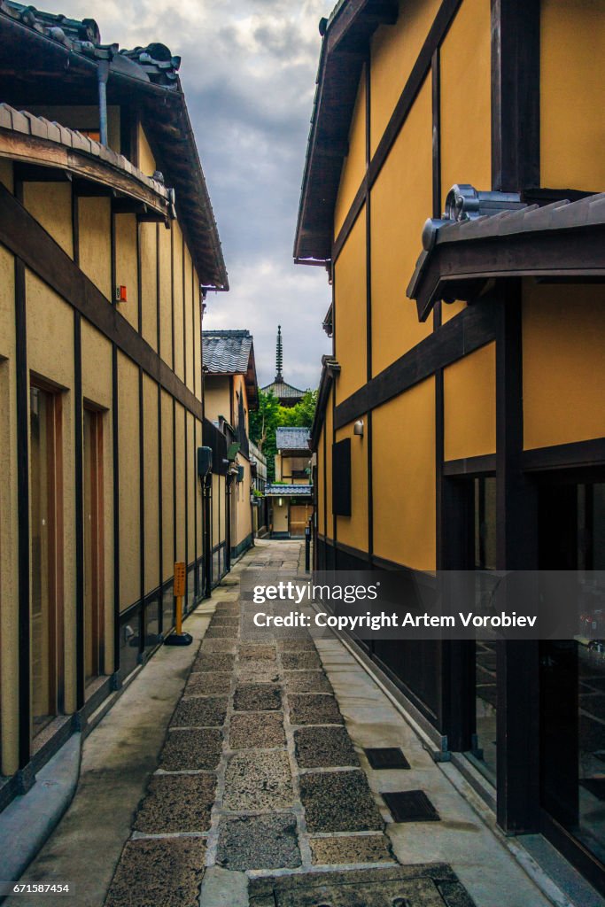 Old Kyoto street