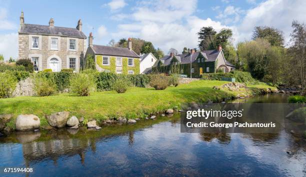 beautiful irish village - republic of ireland stock pictures, royalty-free photos & images